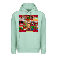 Seafoam Chihuahua Christmas Premium Hoodie - JahusDesignShop