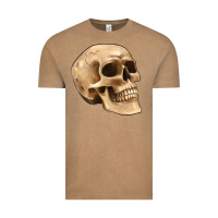 Vintage Coffee skull Vintage Tee - Artiststas