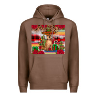 Chestnut Chihuahua Christmas Premium Hoodie - JahusDesignShop
