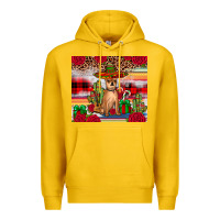 Lemon Chihuahua Christmas Premium Hoodie - JahusDesignShop