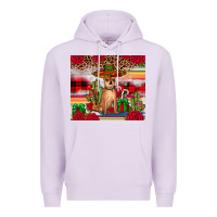 Lilac Chihuahua Christmas Premium Hoodie - JahusDesignShop