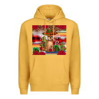 Mustard Chihuahua Christmas Premium Hoodie - JahusDesignShop