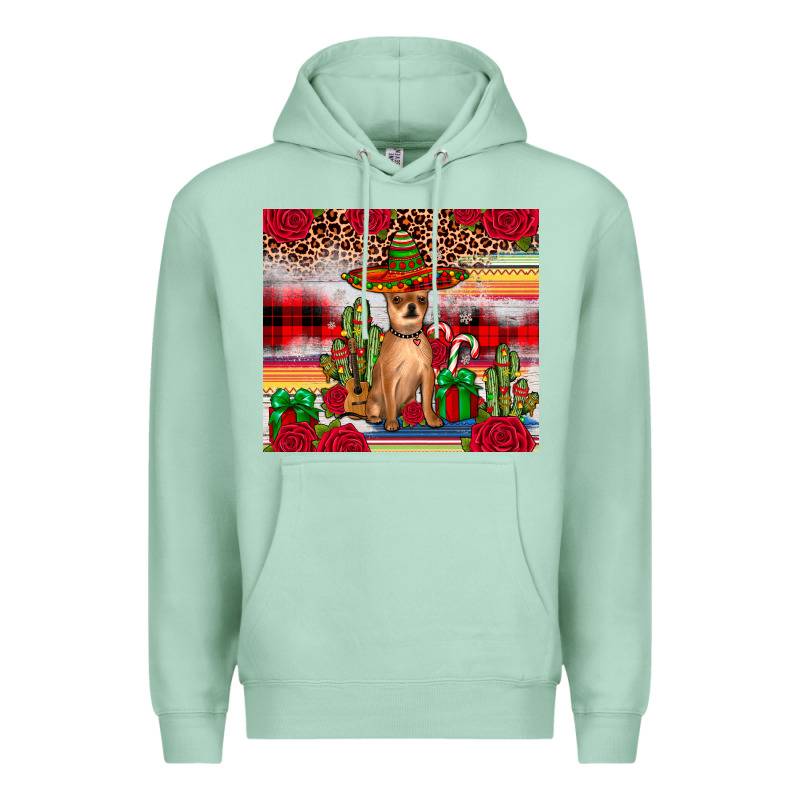 Chihuahua Christmas Premium Hoodie by JahusDesignShop | Teevron