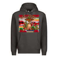 Smoke Chihuahua Christmas Premium Hoodie - JahusDesignShop
