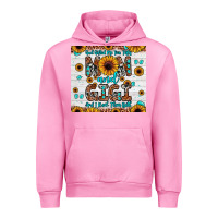 Fuchsia Pink god gifted me two titles mom and gigi and i rock them both Urban Hoodie - JahusDesignShop