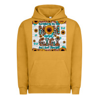 Pigment Peanut Butter god gifted me two titles mom and gigi and i rock them both Urban Hoodie - JahusDesignShop