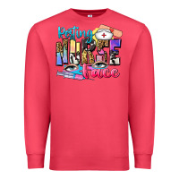 Cardinal resting nurse face Premium Sweatshirt - Zillion Design Studio
