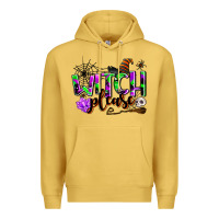 Antique Gold witch please Premium Hoodie - AdoDesignShop