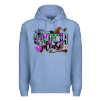 Colony Blue witch please Premium Hoodie - AdoDesignShop