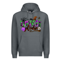 Rock witch please Premium Hoodie - AdoDesignShop
