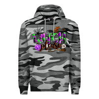 Slate Camo witch please Premium Hoodie - AdoDesignShop