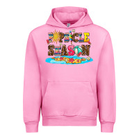 Fuchsia Pink popsicle season Urban Hoodie - AdoDesignShop