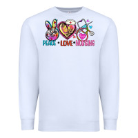 Peace Love Nursing Premium Sweatshirt | Teevron