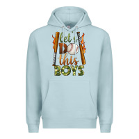 Blue Mist let's do this boys baseball Premium Hoodie - BundleAndBundleShop