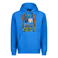 True Royal let's do this boys baseball Premium Hoodie - BundleAndBundleShop
