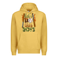 Antique Gold let's do this boys baseball Premium Hoodie - BundleAndBundleShop