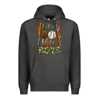 Charcoal Heather let's do this boys baseball Premium Hoodie - BundleAndBundleShop