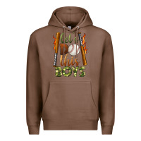 Chestnut let's do this boys baseball Premium Hoodie - BundleAndBundleShop