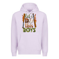Lilac let's do this boys baseball Premium Hoodie - BundleAndBundleShop