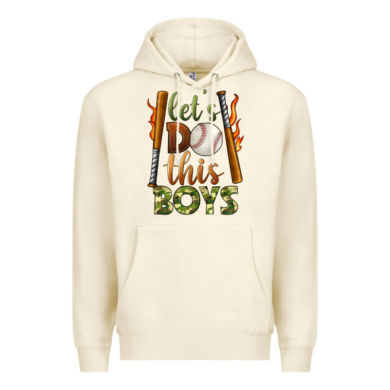Let's Do This Boys Baseball Premium Hoodie by BundleAndBundleShop | Teevron