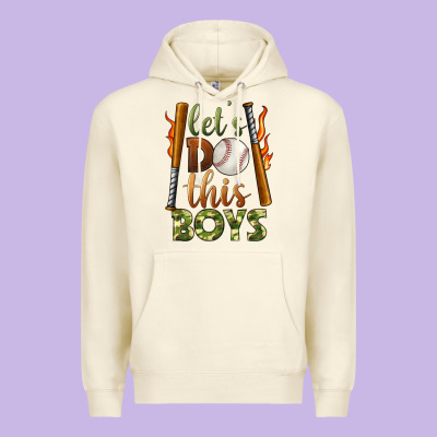 Let's Do This Boys Baseball Premium Hoodie Designed By Bundleandbundleshop