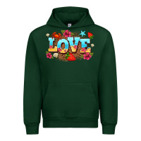 Foreset Green love summer Urban Hoodie - AdoDesignShop