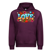 Mauve Wine love summer Urban Hoodie - AdoDesignShop