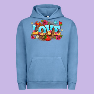 Love Summer Urban Hoodie Designed By Adodesignshop