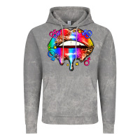 Cloud Rock pride lips Vintage Hoodie - AdoDesignShop