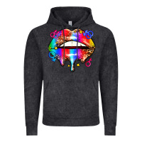 Vintage Black pride lips Vintage Hoodie - AdoDesignShop