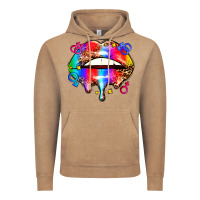 Vintage Coffee pride lips Vintage Hoodie - AdoDesignShop