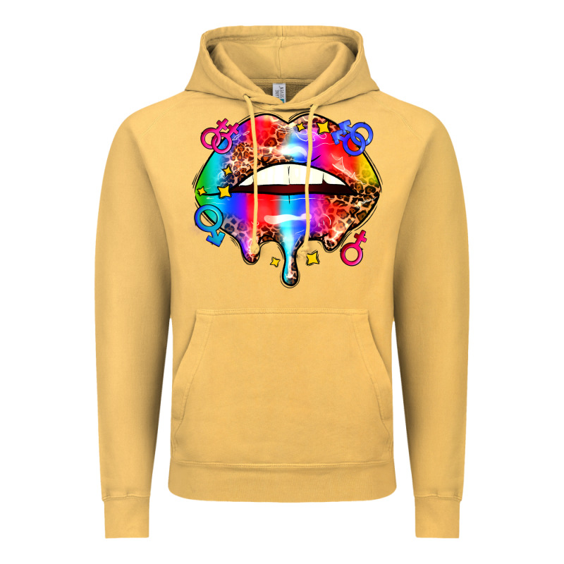 Pride Lips Vintage Hoodie by AdoDesignShop | Teevron