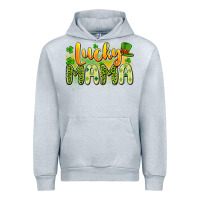 Heather Grey lucky mama Urban Hoodie - Artiststas