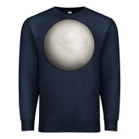 Navy lacrosse ball Premium Sweatshirt - texasbilliewilder
