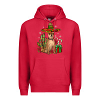 Cardinal Chihuahua Christmas Premium Hoodie - JahusDesignShop