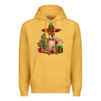 Mustard Chihuahua Christmas Premium Hoodie - JahusDesignShop