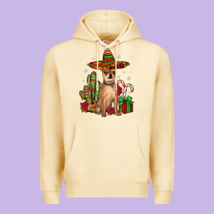 Chihuahua Christmas Premium Hoodie Designed By Jahusdesignshop