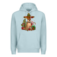 Blue Mist Chihuahua Christmas Premium Hoodie - JahusDesignShop