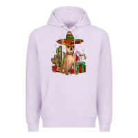 Lilac Chihuahua Christmas Premium Hoodie - JahusDesignShop