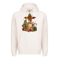 Pale Pink Chihuahua Christmas Premium Hoodie - JahusDesignShop