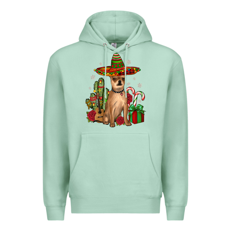 Chihuahua Christmas Premium Hoodie by JahusDesignShop | Teevron