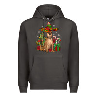Smoke Chihuahua Christmas Premium Hoodie - JahusDesignShop