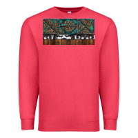 Cardinal Rusty Sunflowers with Cowhide and Turquoise Premium Sweatshirt - RanaPortraitStore