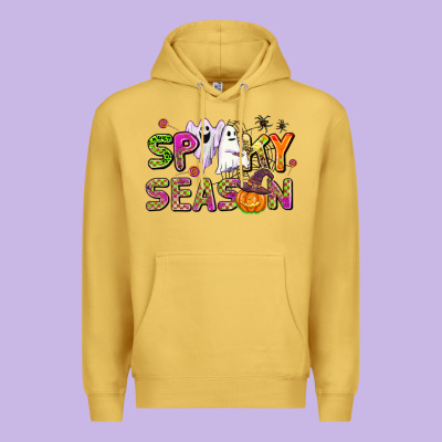 Spooky Season Premium Hoodie Designed By Adodesignshop