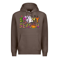 Coffee spooky season Premium Hoodie - AdoDesignShop