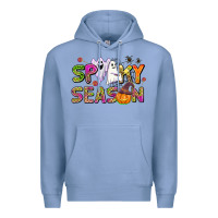 Colony Blue spooky season Premium Hoodie - AdoDesignShop