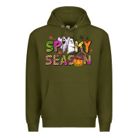 Army Green spooky season Premium Hoodie - AdoDesignShop