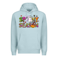 Blue Mist spooky season Premium Hoodie - AdoDesignShop