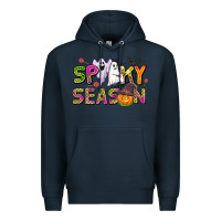 Navy spooky season Premium Hoodie - AdoDesignShop