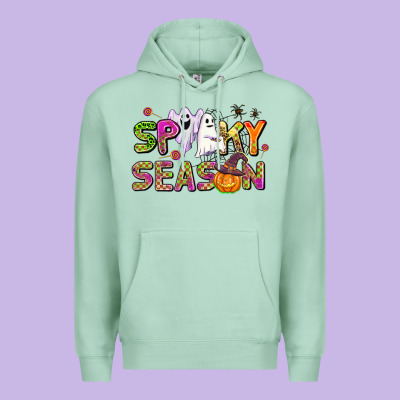 Spooky Season Premium Hoodie Designed By Adodesignshop